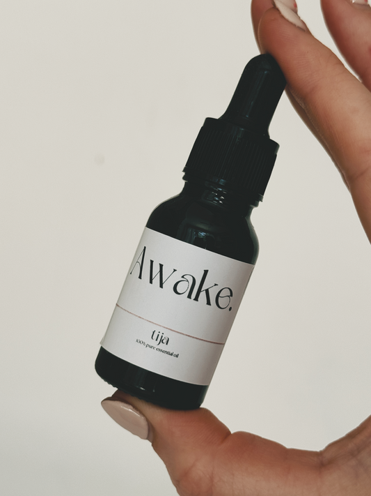 Tija - Essential Oil Dropper, 20ml AWAKE