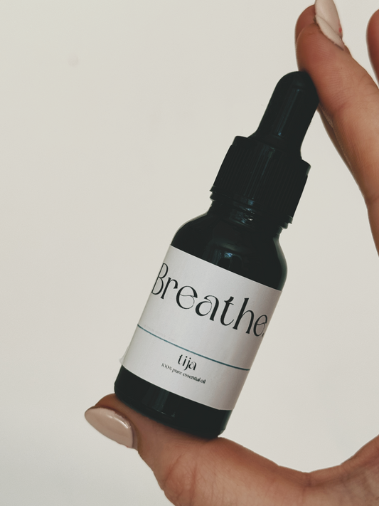 Tija - Essential Oil Dropper, 20ml - BREATHE